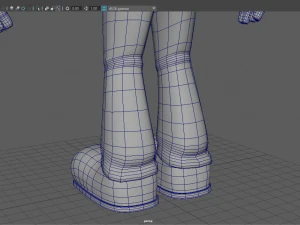 redneck cartone animato truccato Modello 3D