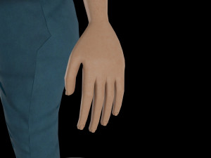cartoon boy rigged Modèle 3D