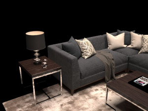 sofa corner 3D Модель