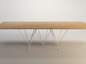 dining table sedit prisma 3D मॉडल