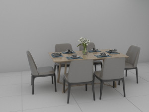 dining table 3D Model