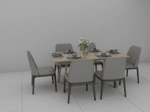 dining table 3D Model