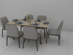 dining table 3D Model