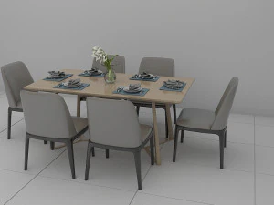 dining table 3D Model