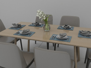 dining table 3D Model