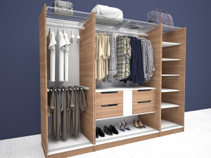 wardrobe Modelo 3D