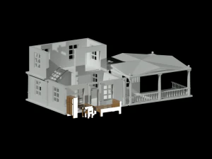 lodge 3D Print Model