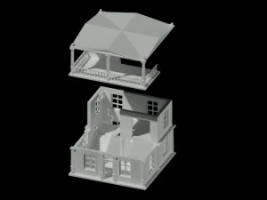 lodge 3D Print Model