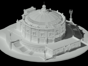 panorama of defense of sevastopol Modelo de impresión 3D