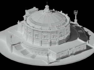 panorama of defense of sevastopol 3D Print Model