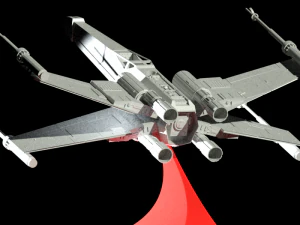 star wars fighter 3D Print Model