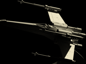star wars fighter Modelo de impresión 3D
