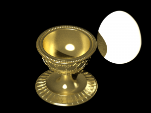 poached eggs egg stand 3D प्रिंट मॉडल