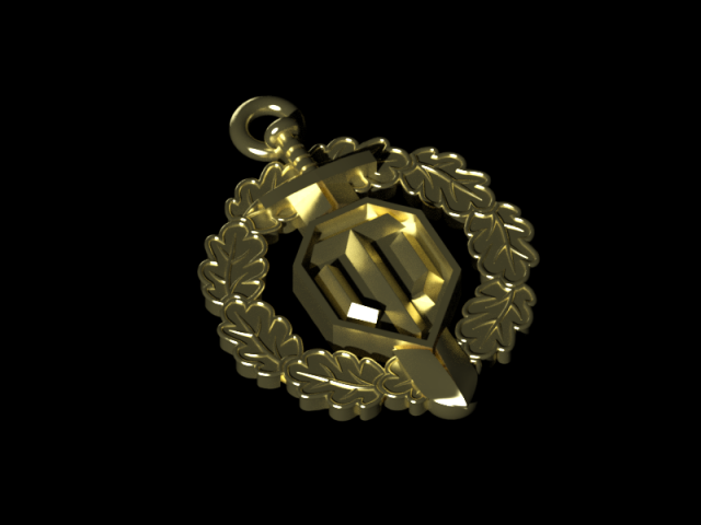 key chain world of tanks 3D Print Model .c4d .max .obj .3ds .fbx .stl .blend 
