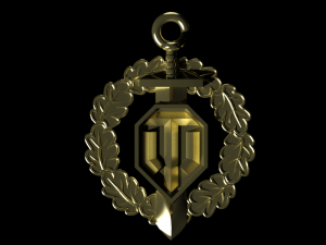 key chain world of tanks 3D Print Model