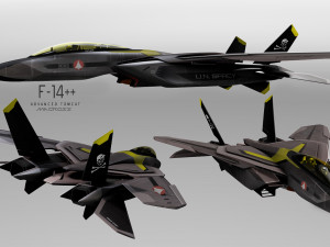 ultimate aircraft concepts bundle 3D Model