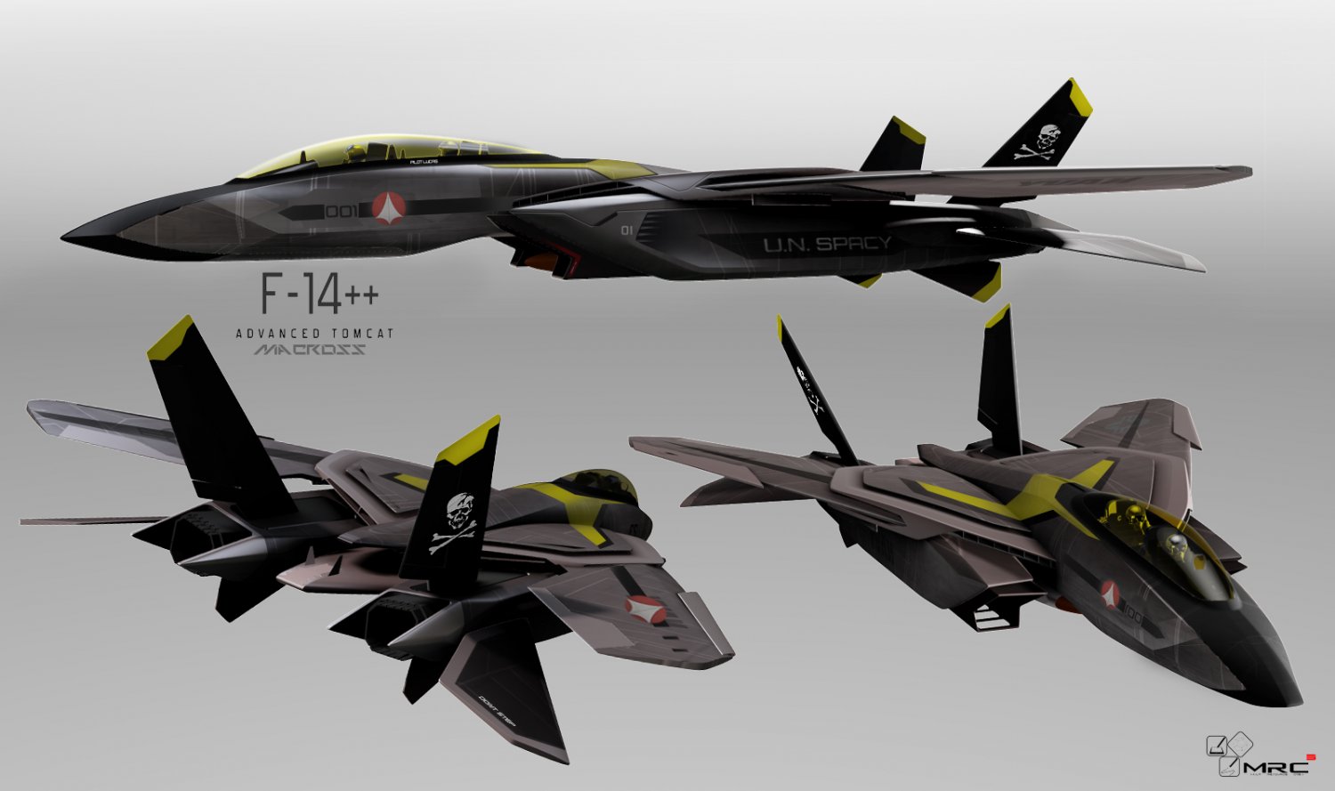 F-14 Advanced Tomcat 3d model