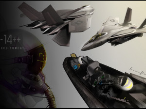 ultimate aircraft concepts bundle 3D Model