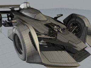 f-1 ayrton tribute 3D Model