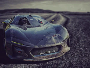 drone da battaglia quattro spettri Modello 3D