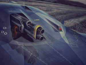 quattro spectre battledrone Modelo 3D