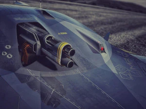 quattro spectre battledrone 3D Model
