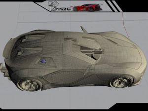 quattro spectre battledrone 3D Model