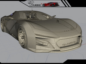 quattro spectre battledrone Modelo 3D