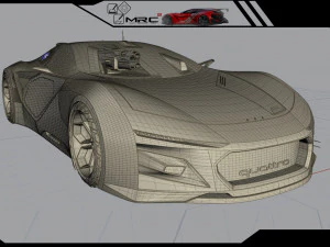 quattro spectre battledrone 3D Model