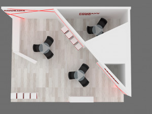 exhibition stand 02 3D Model
