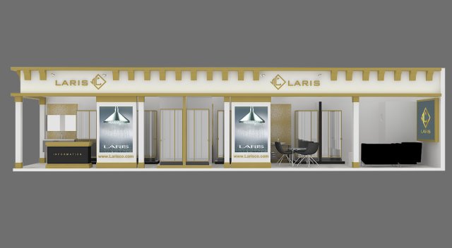 exhibition stand 04 3D मॉडल .c4d .max .obj .3ds .fbx .stl .blend 