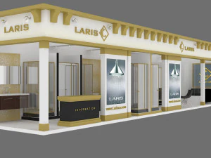 exhibition stand 04 3D Model