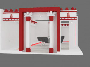exhibition stand 05 3D मॉडल