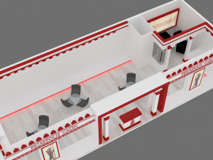 exhibition stand 05 3D मॉडल