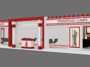 exhibition stand 05 3D मॉडल