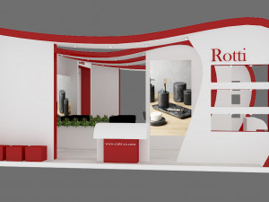exhibition stand 03 3D मॉडल