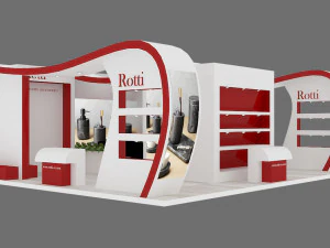 exhibition stand 03 3D Model