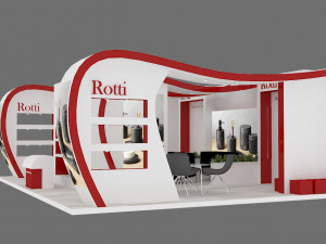 exhibition stand 03 3D मॉडल
