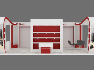exhibition stand 03 3D Model