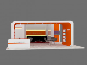 exhibition stand 07 3D मॉडल