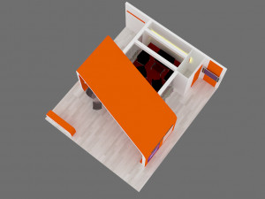 exhibition stand 07 3D मॉडल