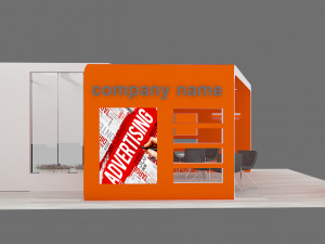 exhibition stand 07 3D मॉडल