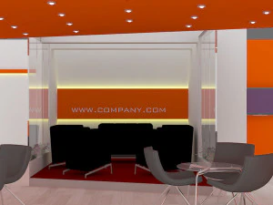 exhibition stand 07 3D Model
