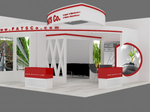 exhibition stand 09 3D मॉडल
