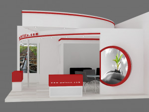 exhibition stand 09 3D मॉडल