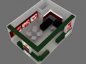 exhibition stand 11 3D मॉडल