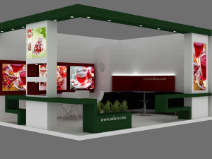 exhibition stand 11 3D Model