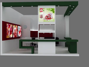 exhibition stand 11 3D Model