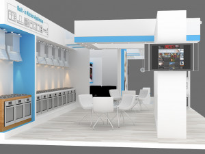 exhibition stand 06 3D मॉडल