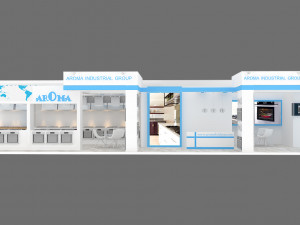 exhibition stand 06 3D मॉडल
